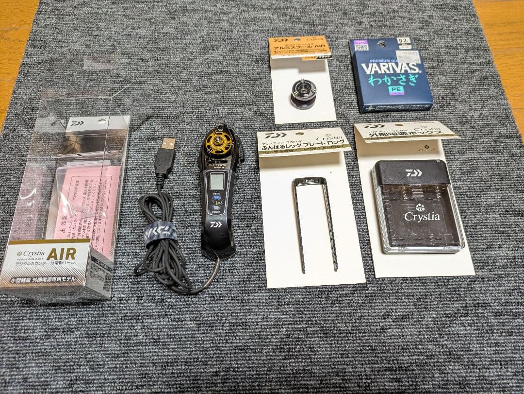 ダイワ クリスタル ワカサギリールAir