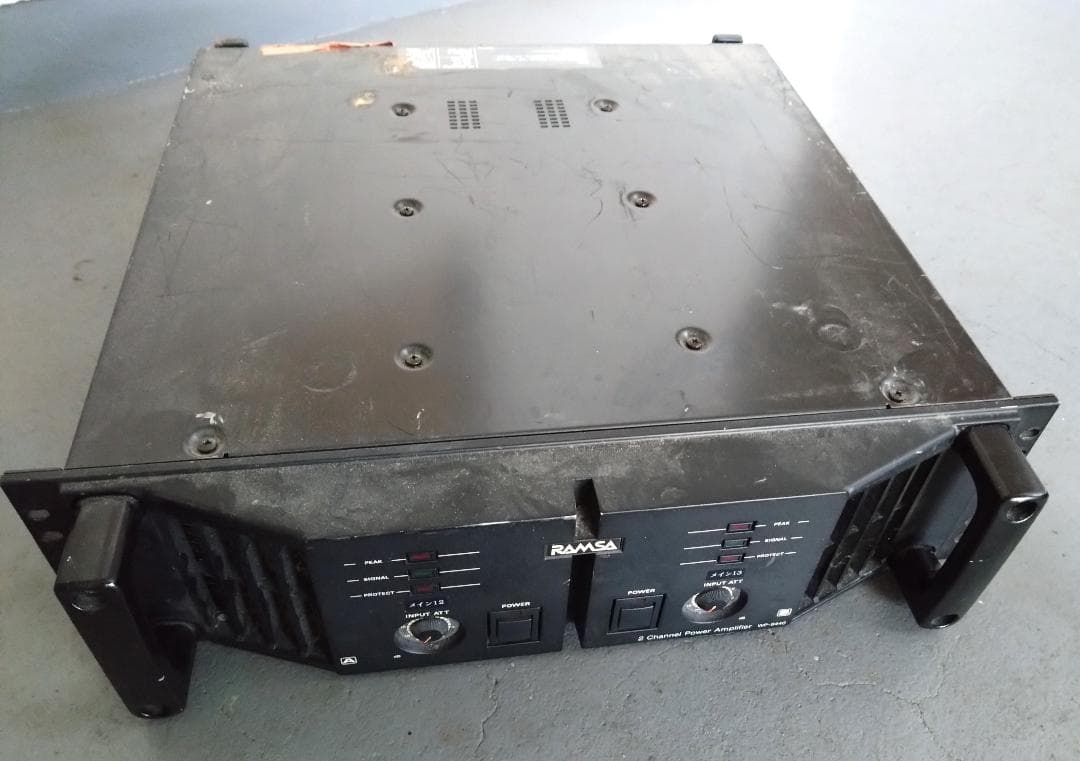 M.T様分　Panasonic RAMZA パワーアンプ WP-9440