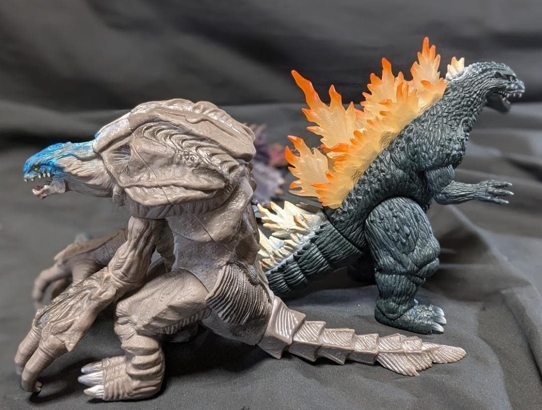 ゴジラ×メガギラス セット ＆オルガ（バンダイ）ソフビフィギュア