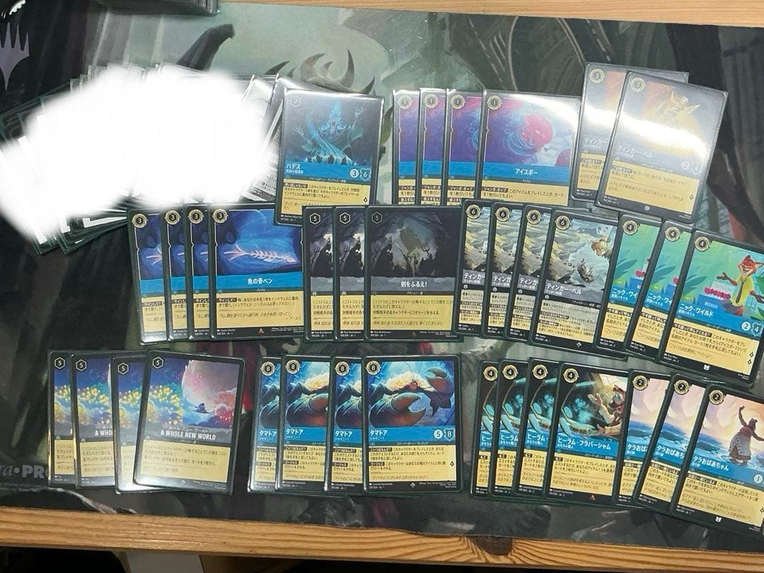 ロルカナ　引退品(1〜2弾) ルビアメデッキ+デッキパーツ等