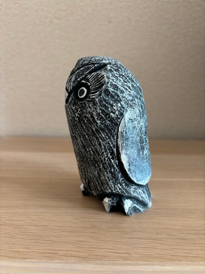 千瓢彫り　中原篤　フクロウ