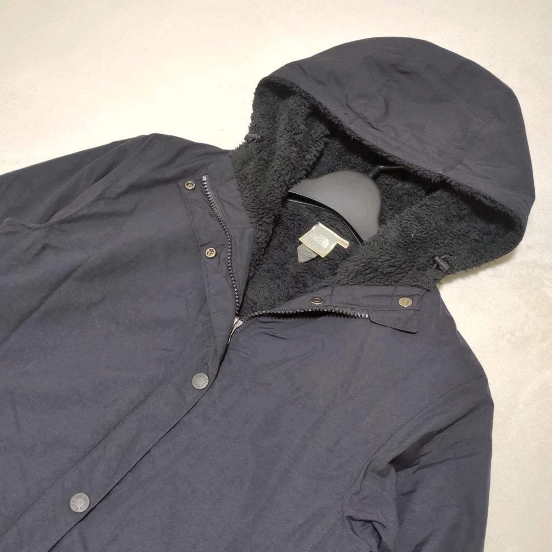 極美品✨ ノースフェイス モッズコート ノマドコート 黒 Lサイズ 裏ボア