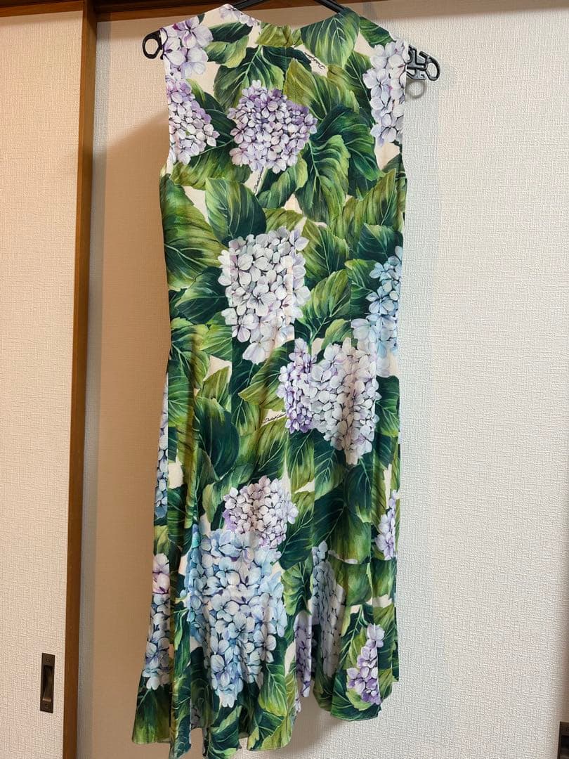 DOLCE & GABBANA 花柄ノースリーブワンピース