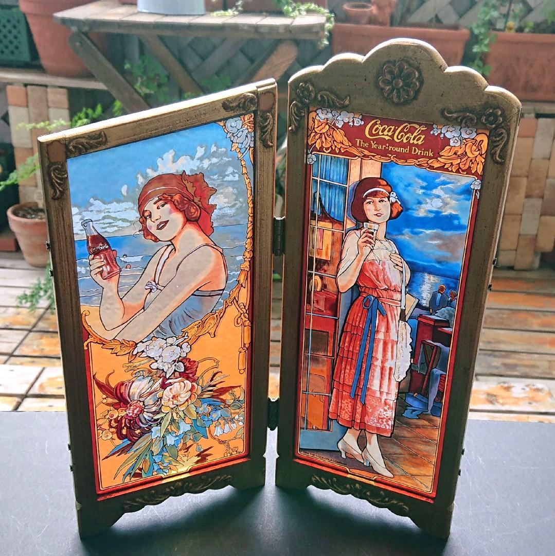 コカコーラ ステンドグラス Four Seasons1923年 グラスマスターズ