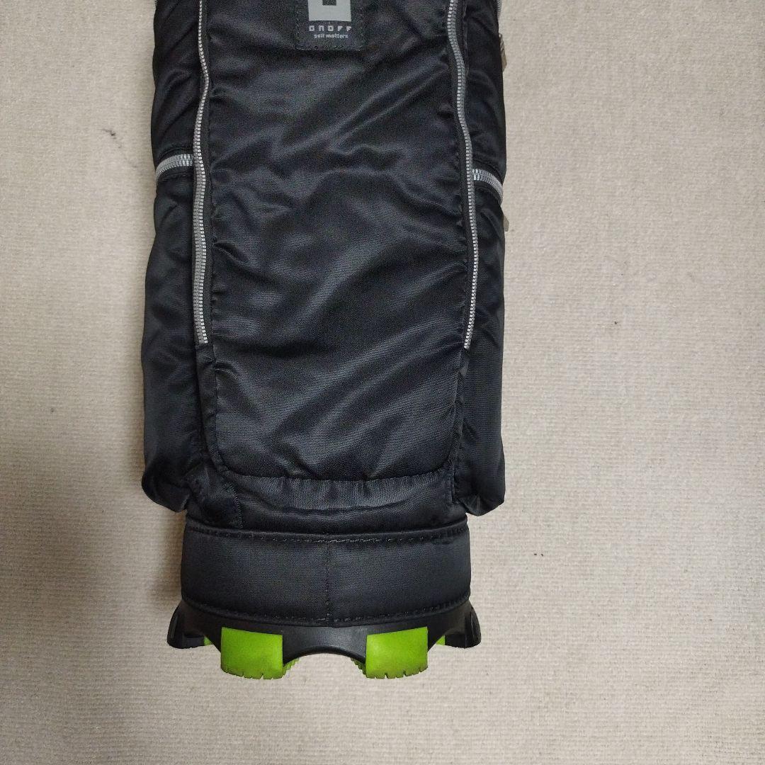 ONOFFブラック ゴルフスタンドバッグ ※美品