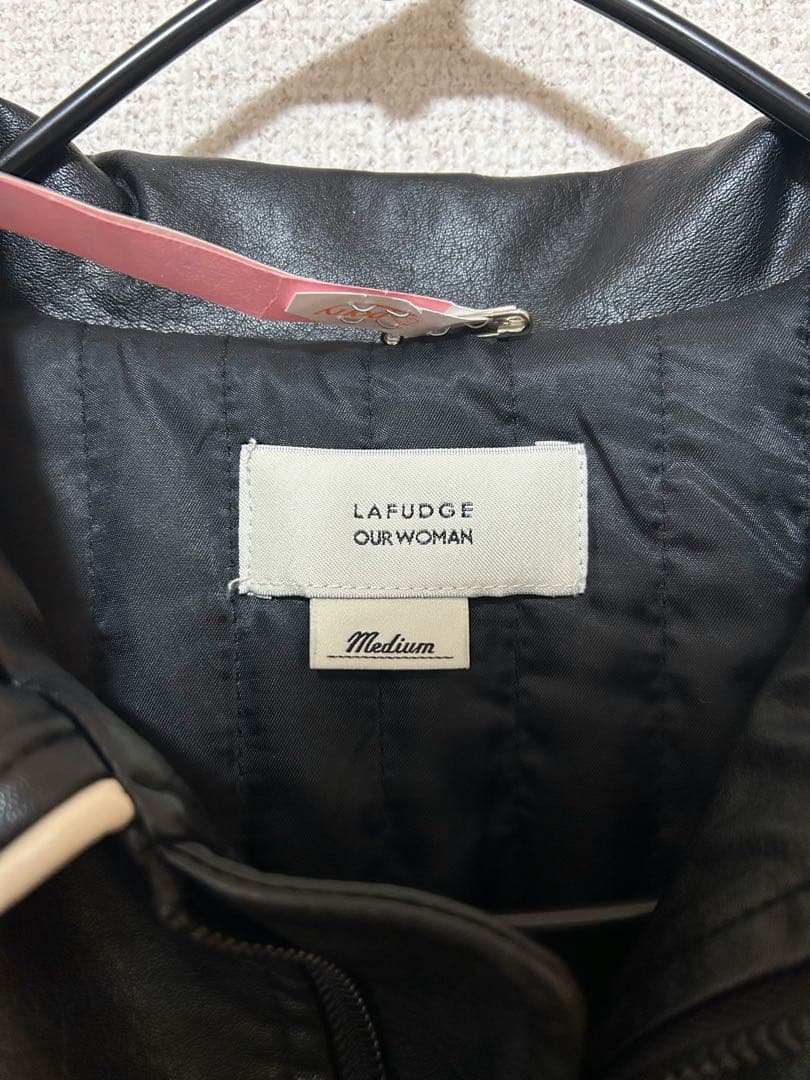 【再販なし】ORO Buffing leather piping blouson