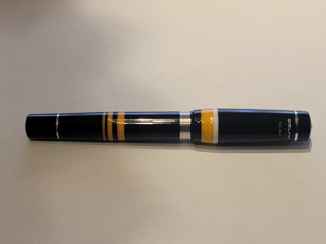 DELTA SOLARIS イエロー 万年筆 B/14K