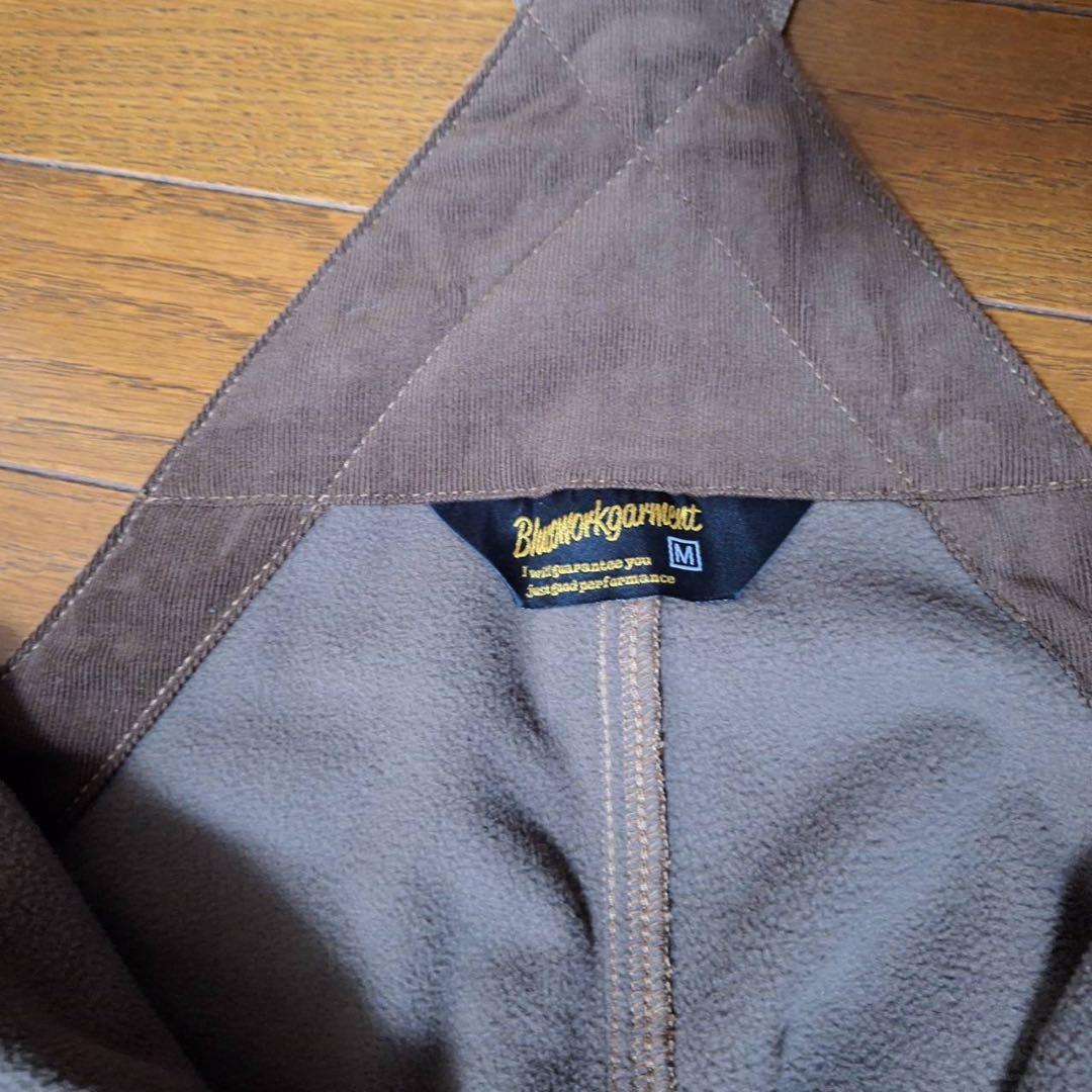 BLUCO コーデュロイオーバーオール 5-43-151 ブラウン