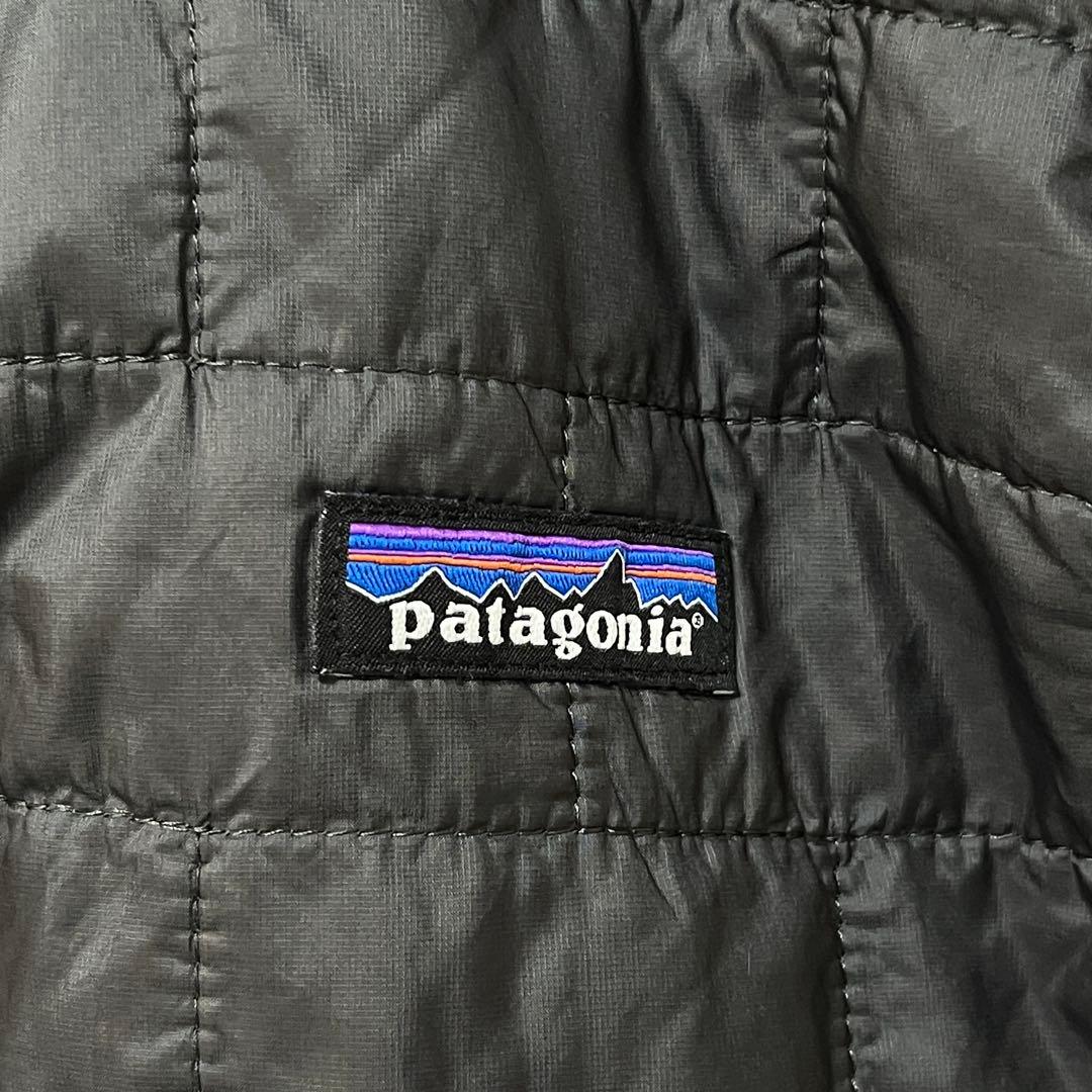 patagonia パタゴニア ナノパフベスト L サイズ ダークグレイ
