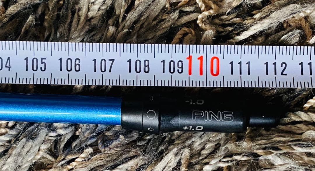 FujikuraスピーダーNXブルー40s PING 調整機能付き