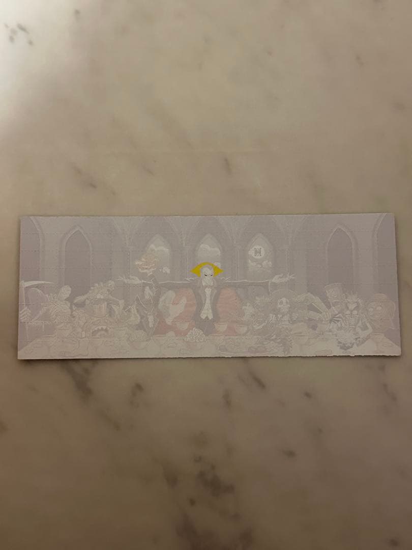 ブロッターアート 最後の晩酌 激レア