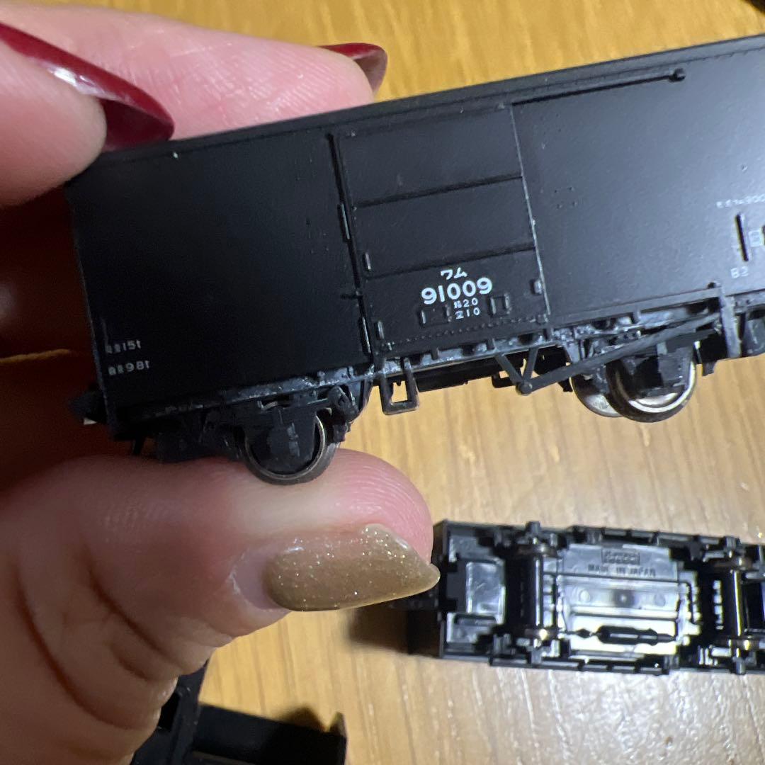 Nゲージ貨物車セット 4両