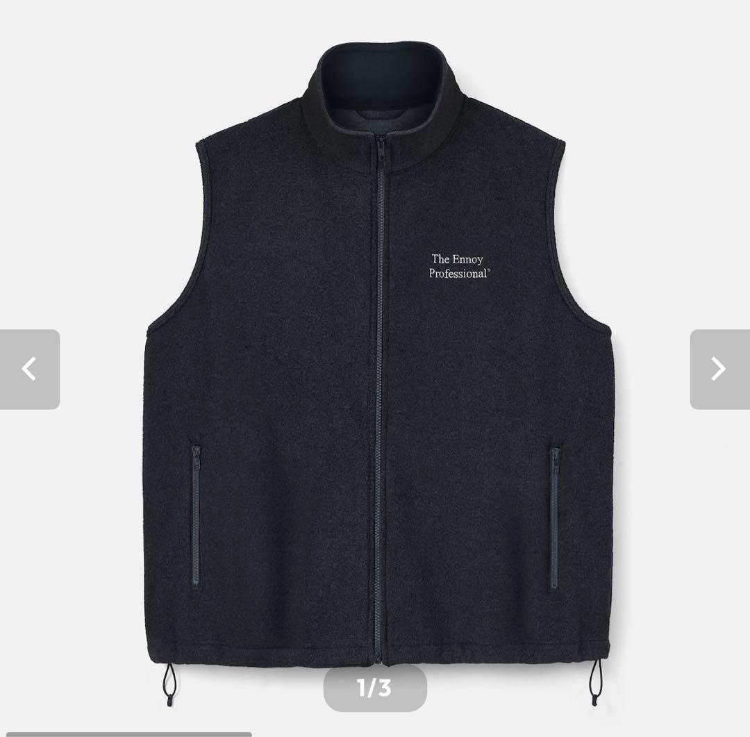 ENNOY PROFESSIONAL FLEECE VEST Mサイズ