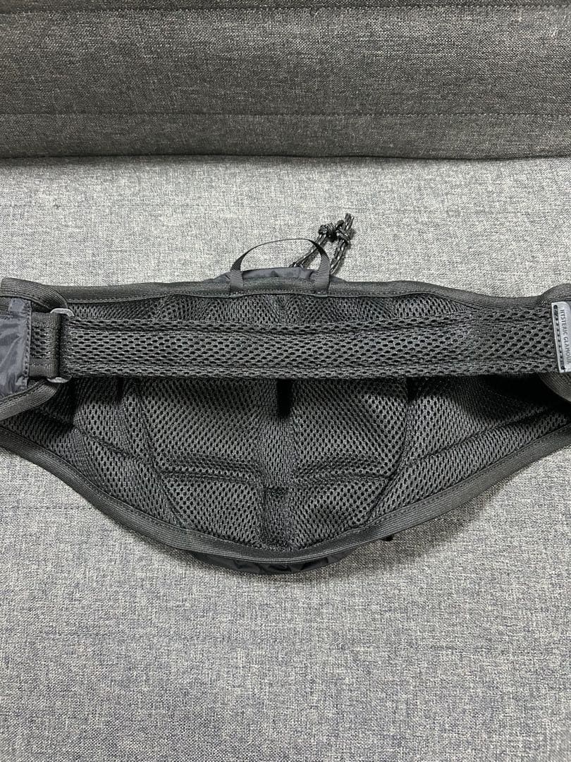 HYSTERIC GLAMOURワッペンカスタム ウエストバッグ／ブラック