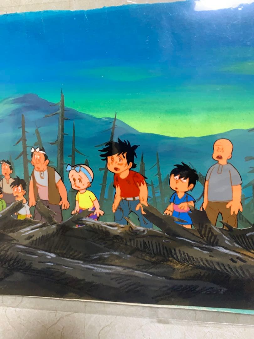 セル画　「国松さまのお通りだい」虫プロ　ちばてつや作