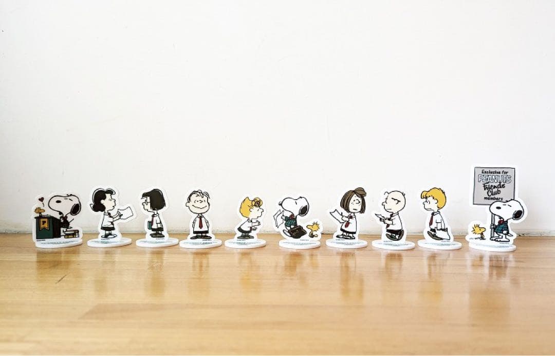 PEANUTS検定アクリルスタンド 10体セット