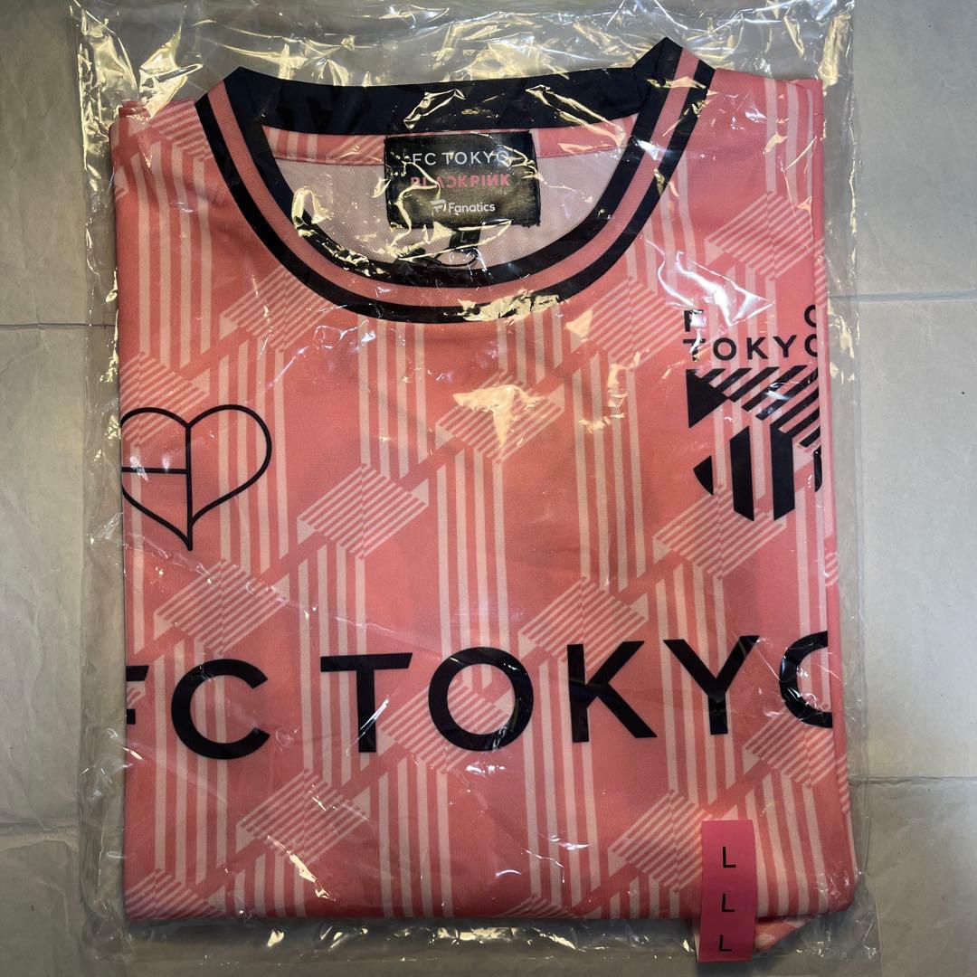 FC東京×BLACKPINK コンフィットTシャツ ピンク