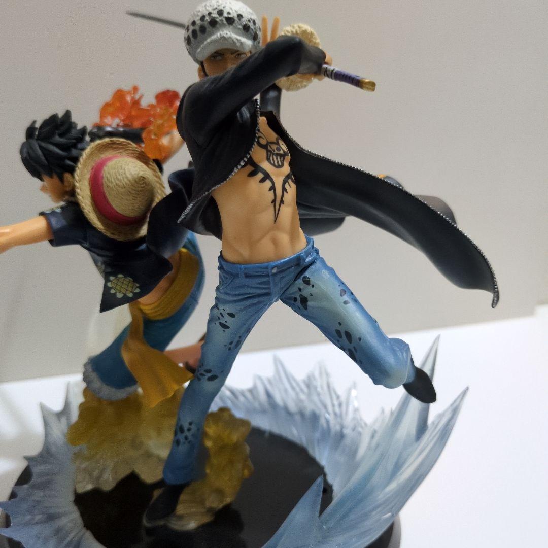 ワンピース ルフィ＆トラファルガー・ロー ドレスローザ編フィギュア