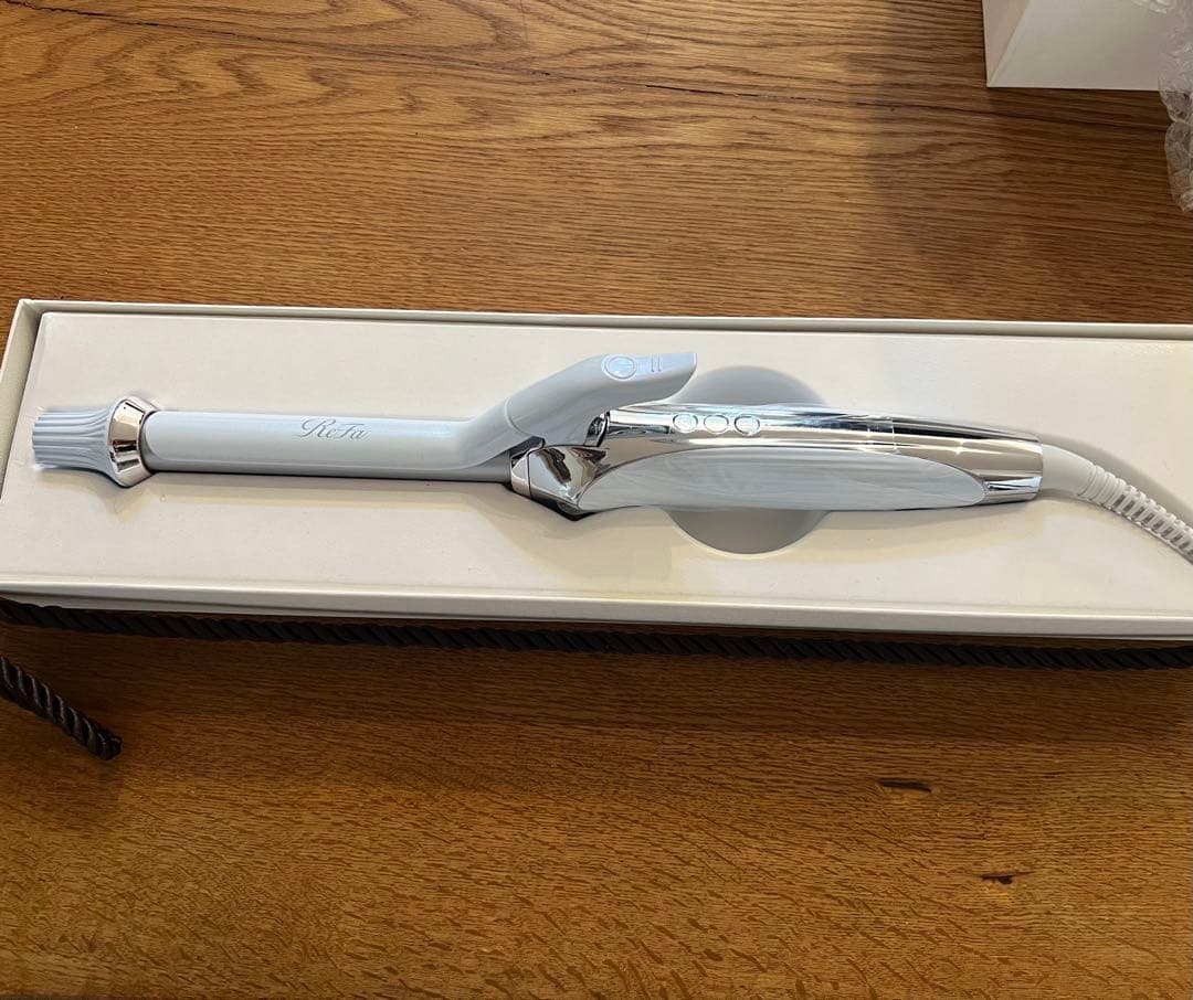 ReFa カールアイロンプロ ホワイト　19mm