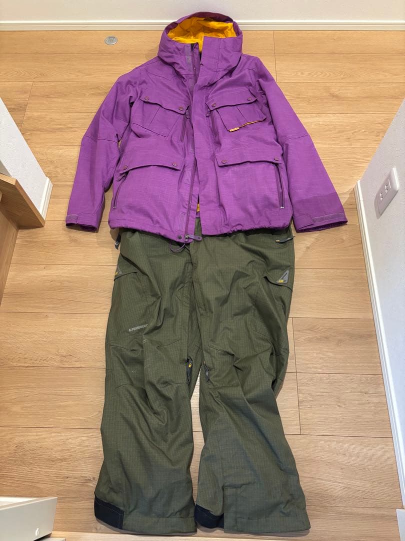 BURTON スノーボードウェア 上下セット