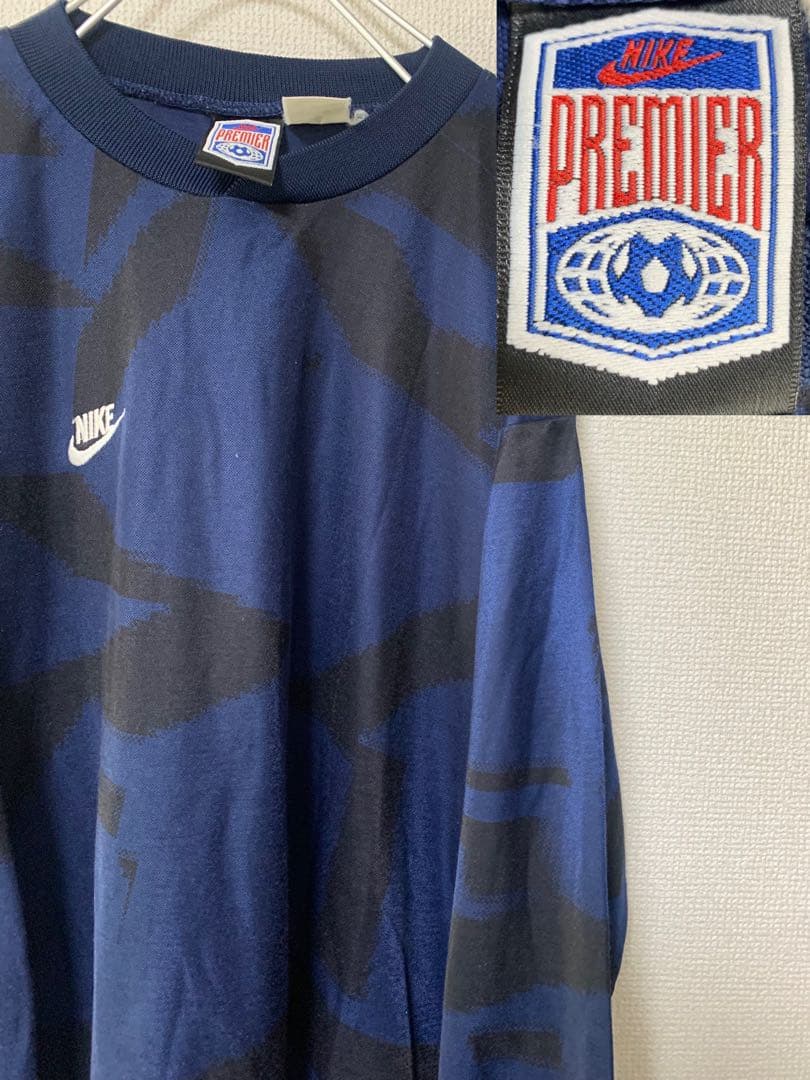 レアタグ ドルトムント90s NIKE PREMIER 長袖 ゲームシャツ