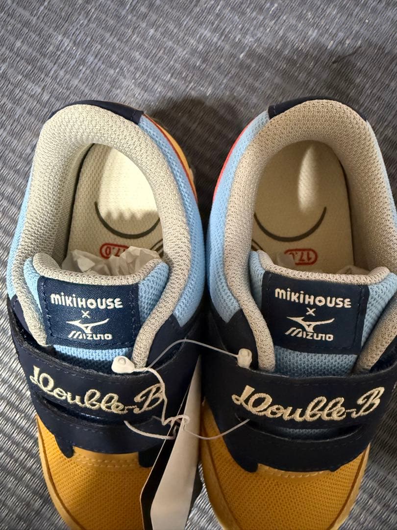 ミキハウス x ミズノ スニーカー 17cm