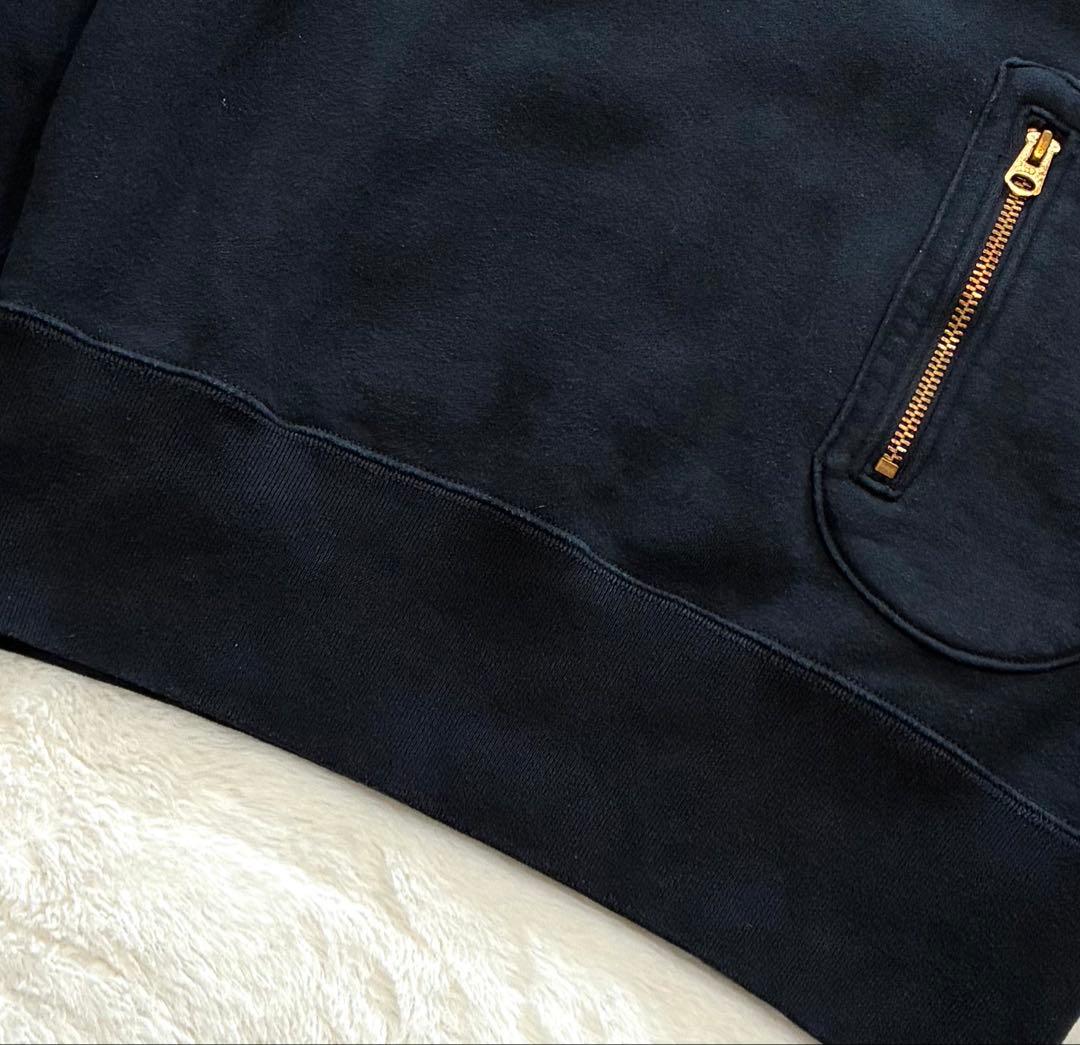 Cushman クッシュマン ハーフジップ スウェット Dポケ M