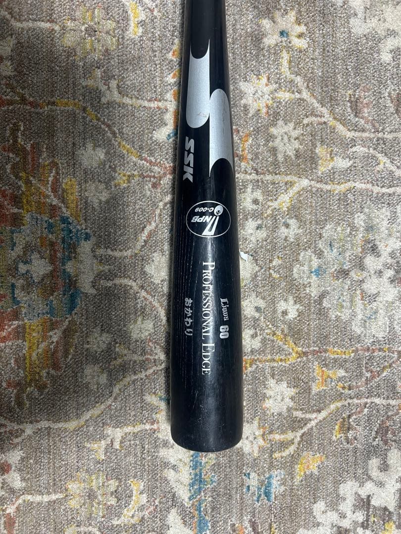 埼玉西武ライオンズ　中村剛也　実使用バット