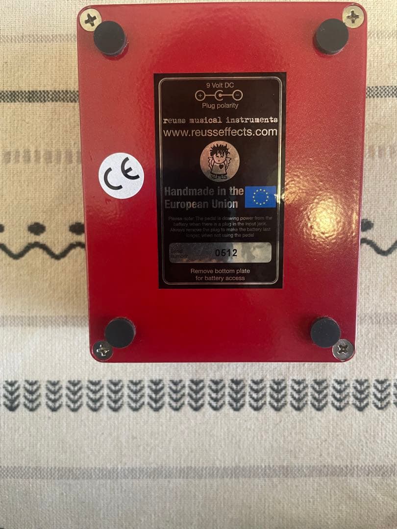 Reuss SF-02 Goo Goo Fuzz ギターエフェクター