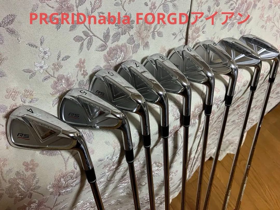 メンズ　クラブ　アイアンセット　PRGR nabla FORGD 初心者 中級者