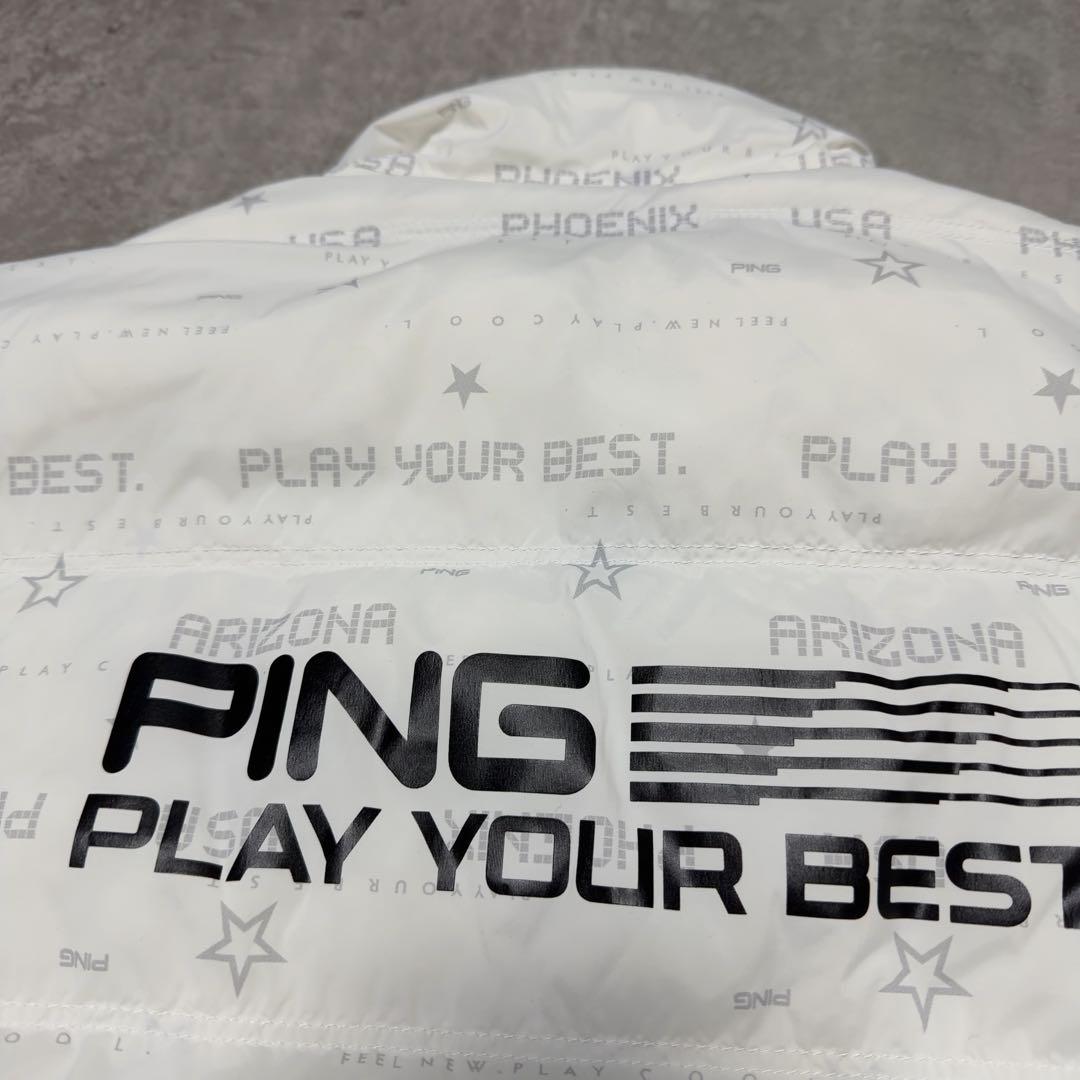 ピン PING フルジップ 中綿ブルゾン LL 中綿ダウンジャケット　ゴルフ