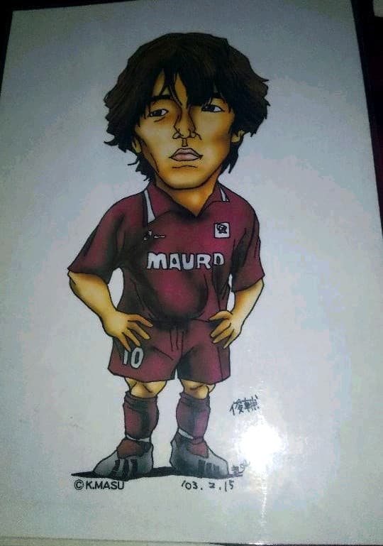 中村俊輔さんサイン入り　レッジーナユニホーム