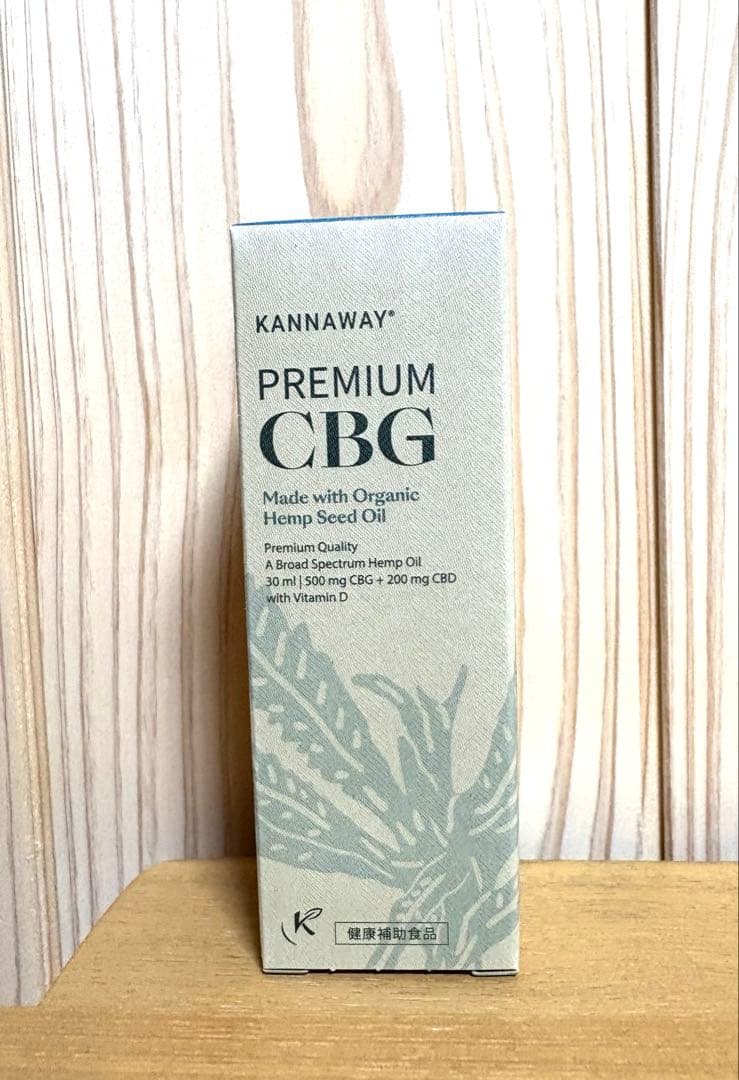 KANNAWAY プレミアムCBGオイル30ml