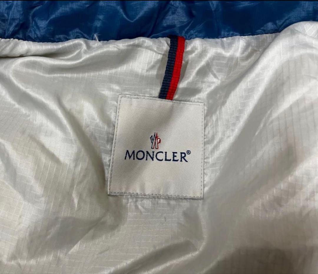 モンクレール 希少カラー　ダウンベスト メンズ サイズ L正規品 カラーブロック