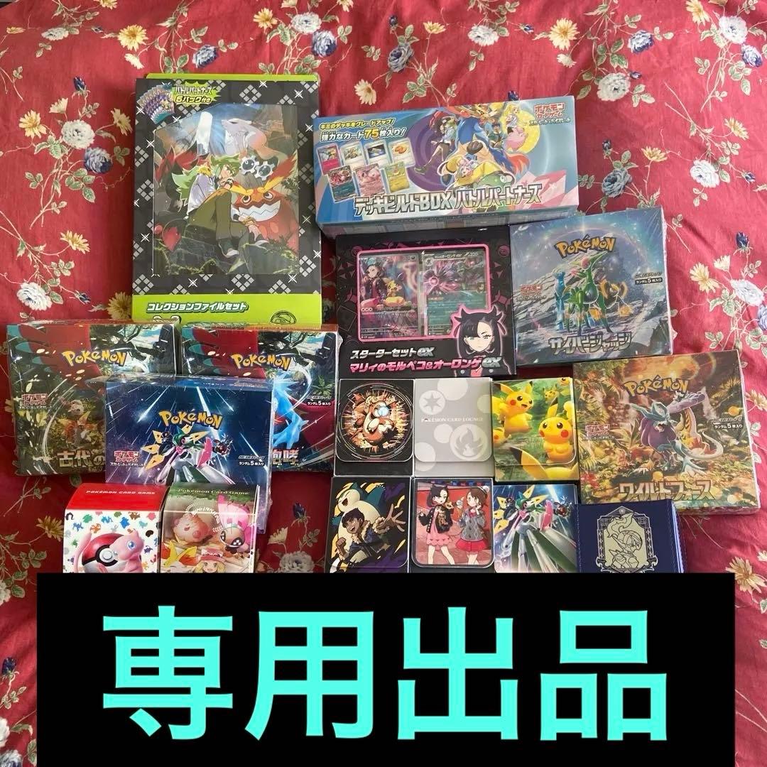 ポケモンカードゲーム引退品まとめ売りセット　いきものがかり