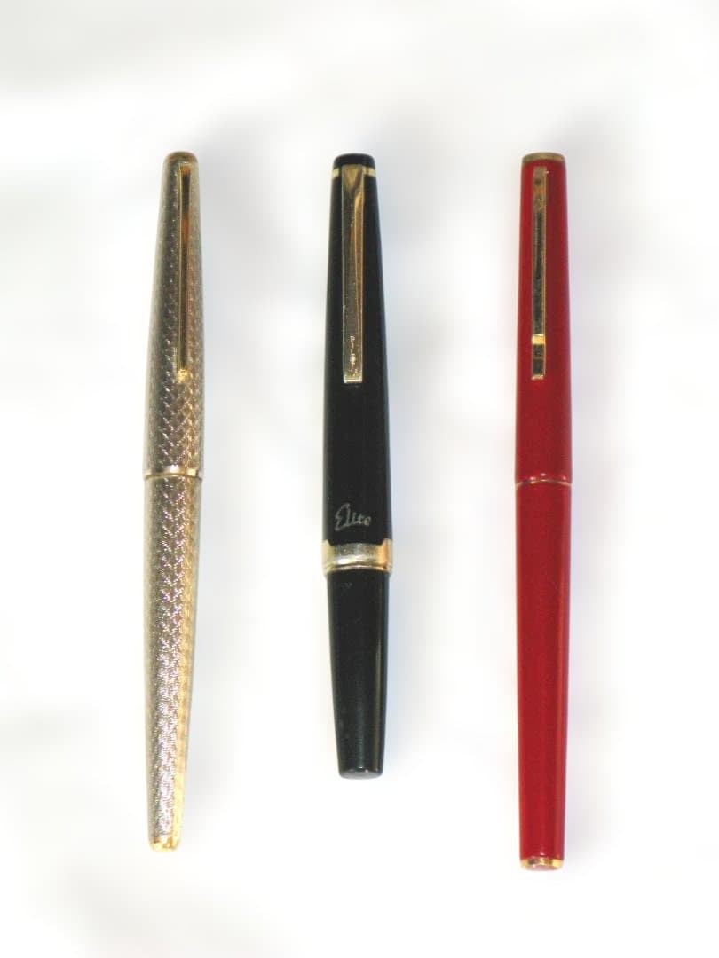 B*B様 古いパイロット万年筆３本 14K 18K