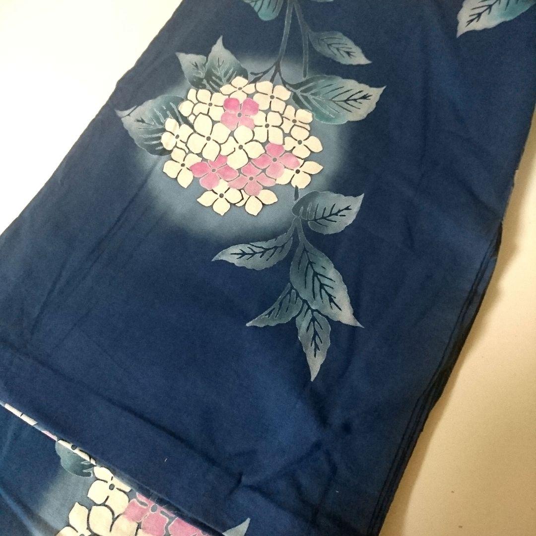1538★浴衣 藍染 本染め 11枚セット おまとめ リメイク素材