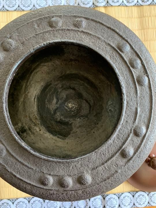 茶道具の鉄釜