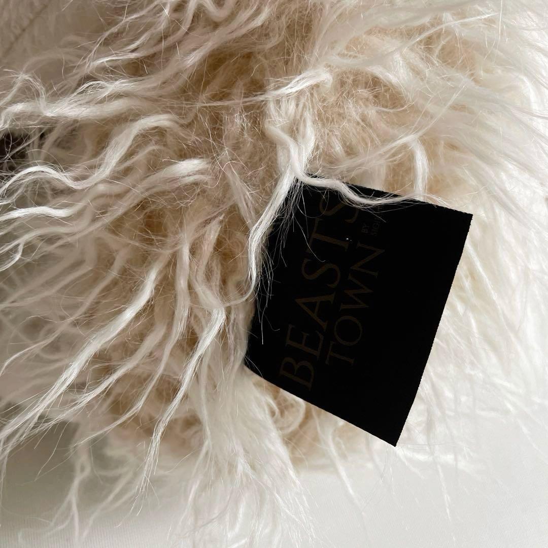 【美品】ボーネルンド　ぬいぐるみ　ビーストシリーズ　アイキー•ピキー　しろくま？