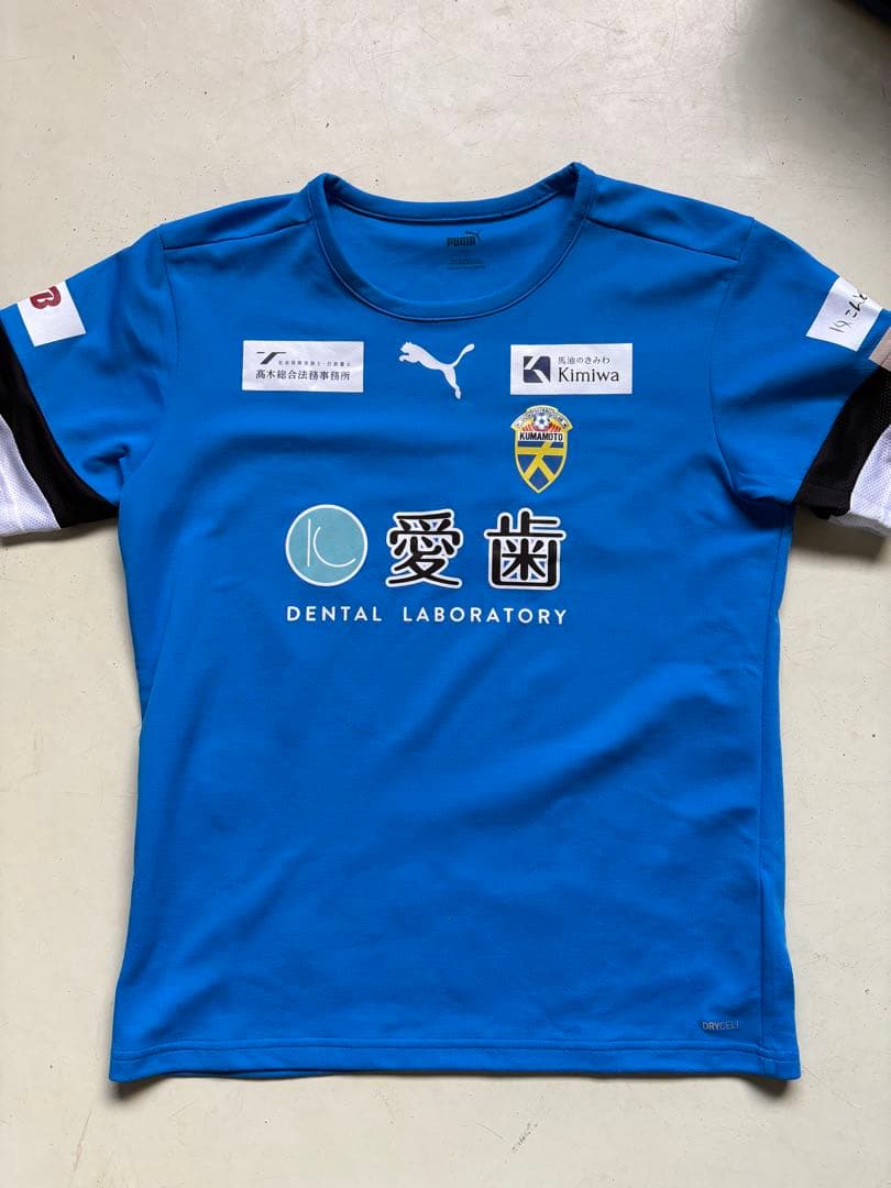 サ*ー様 大津高校 サッカー　スポンサー　ウェア L