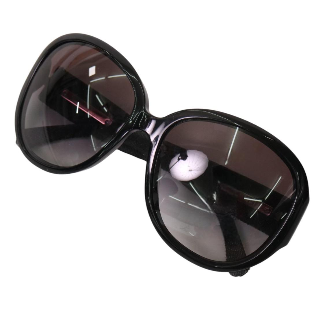 シャネル CHANEL デニム サングラス アイウェア ラウンド型 ココマーク