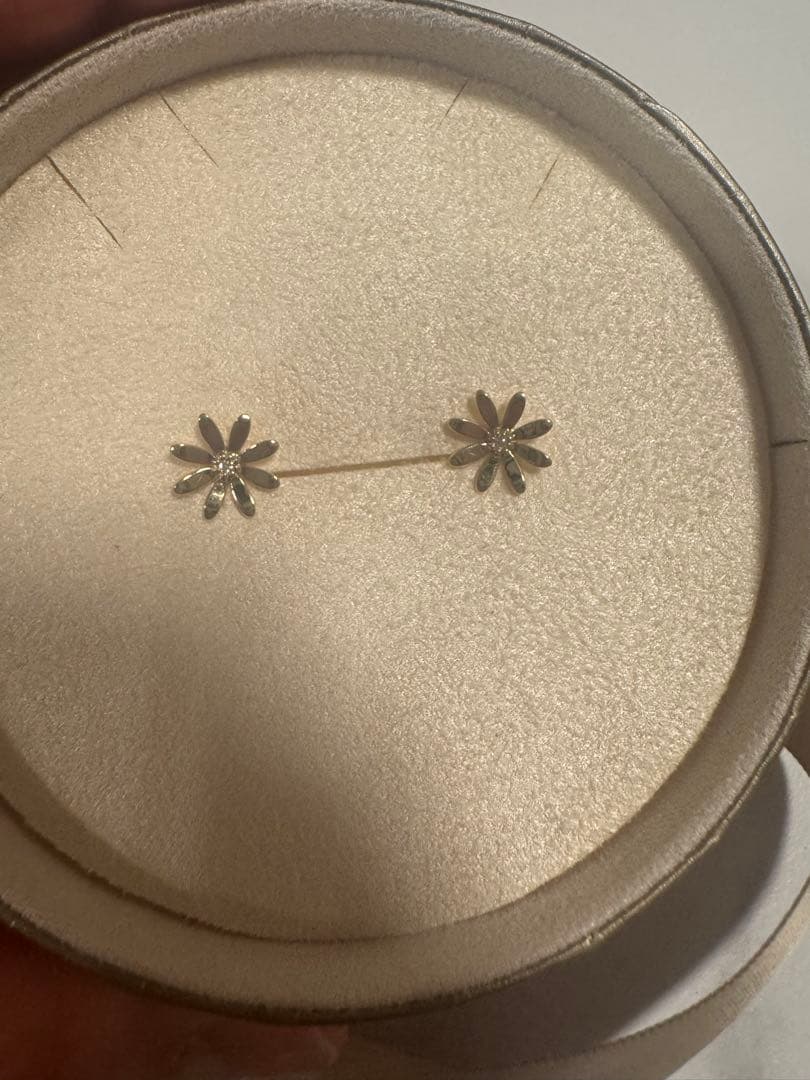 アオイ　AHKAH ピアス　２個セット　キャッチなし