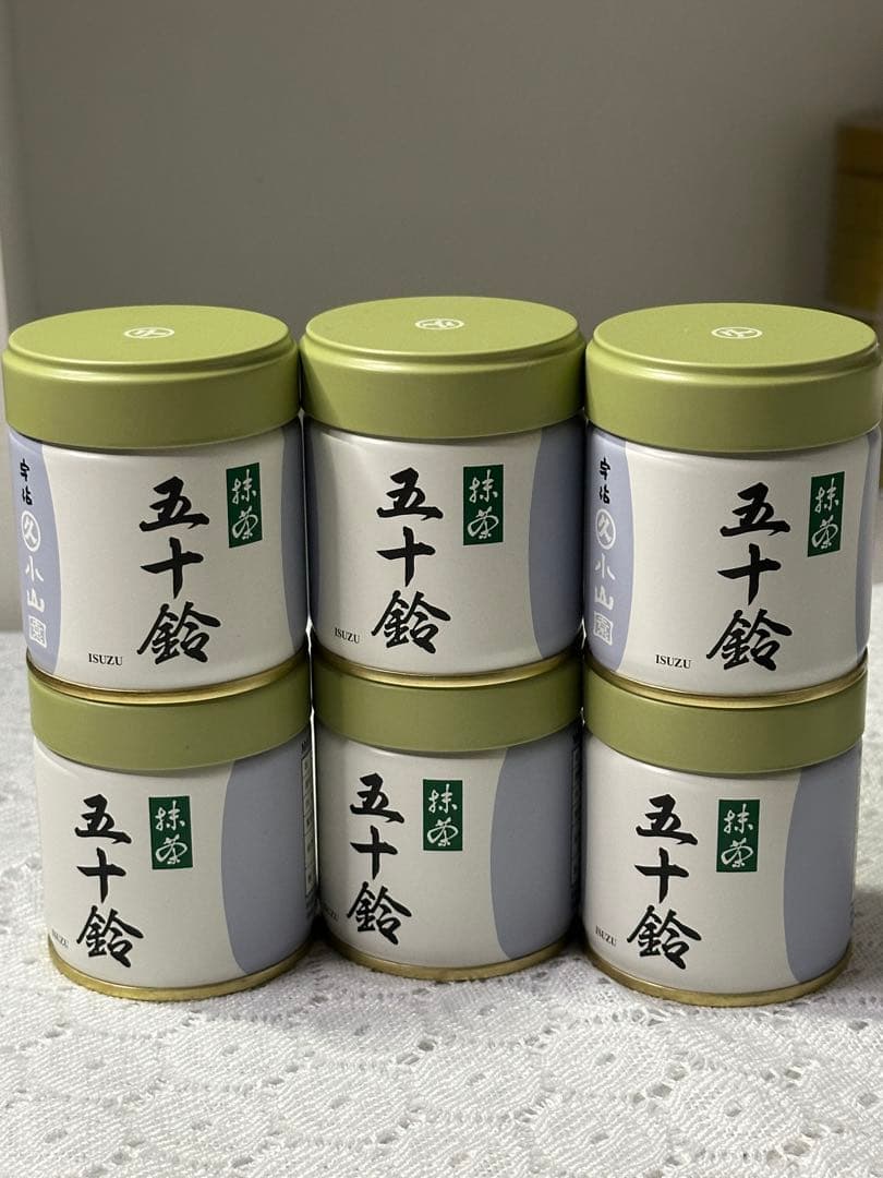 丸久小山園　抹茶　五十鈴40g缶x6個