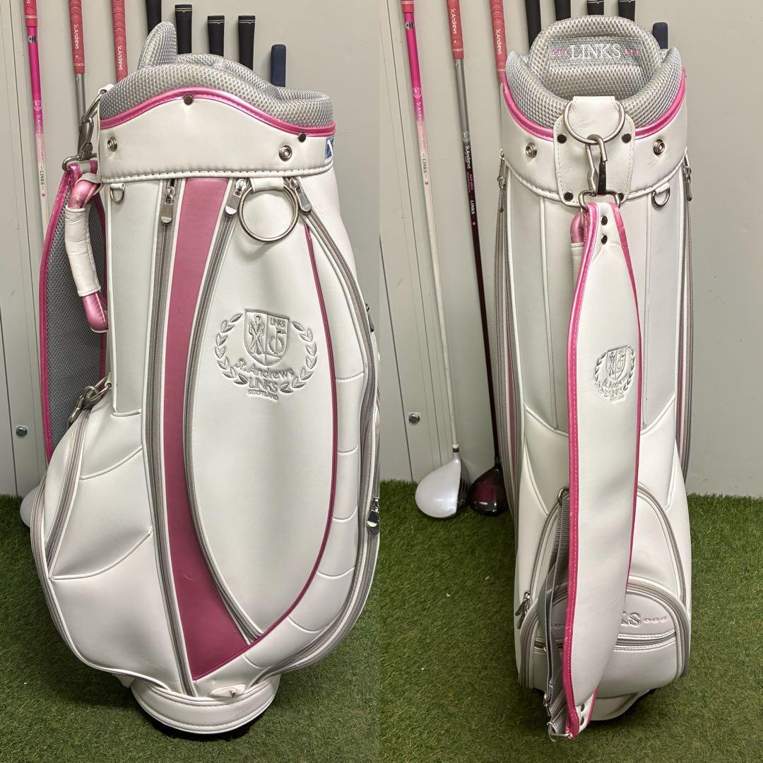 レディースゴルフクラブセット【St Andrews】【ZOFFY】【初心者用】★