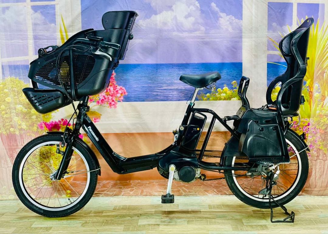 超特価！ギュット⭐️パナソニック子供乗せ電動アシスト自転車Y3023