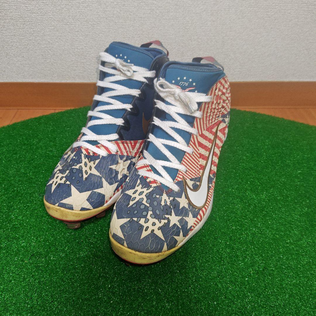 ナイキ フォースズームトラウト 5 USA 金具式スパイク 限定モデル