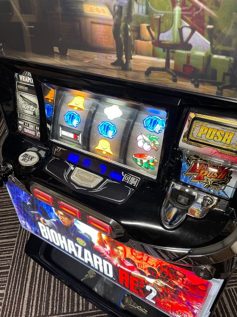 【引き取り歓迎】パチスロ 実機 バイオハザードRE:2