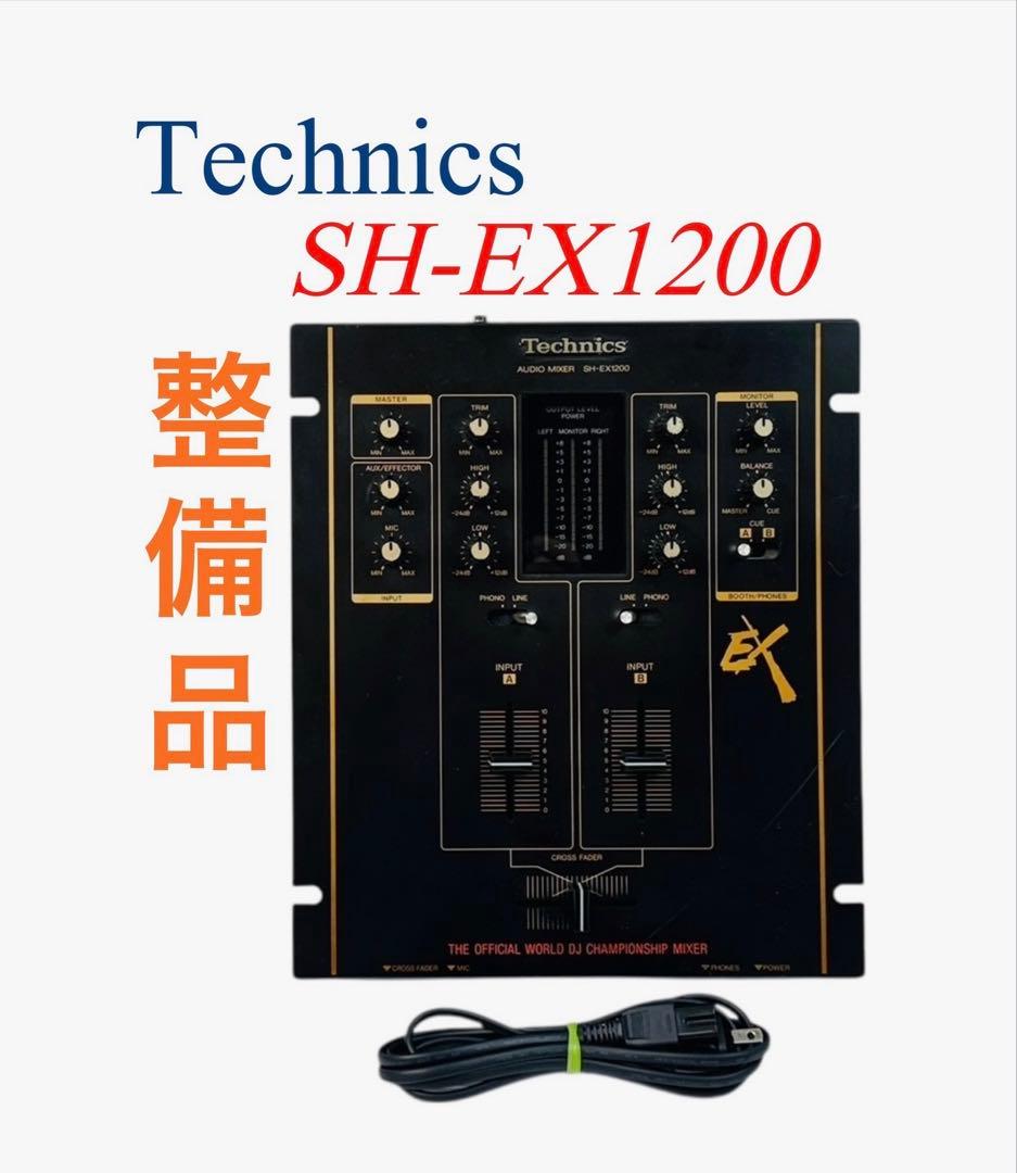 Technics テクニクス DJミキサー SH-EX1200 ブラック