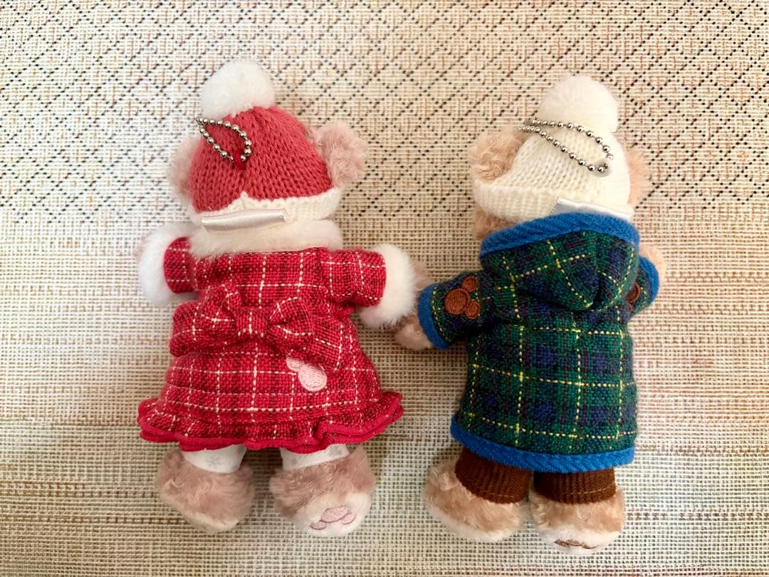 ダッフィーシェリーメイ2018年クリスマス限定ストラップトゥウィンクルウィンター