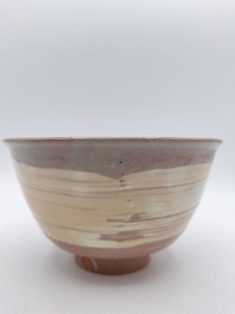 c859 数茶碗 暦手三島 外刷毛目　加藤春永 10客 木箱 茶道具 古物